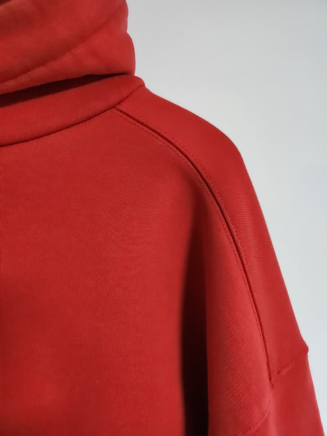 [M] 발렌시아가 레드 백로고 오버핏 후드티셔츠 600583 TIV84 상품이미지2