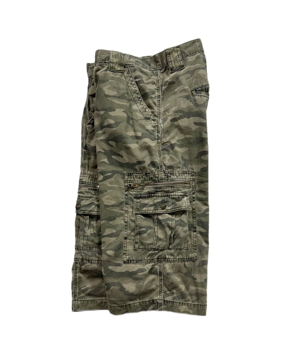 camo cargo wide shorts 상품이미지4