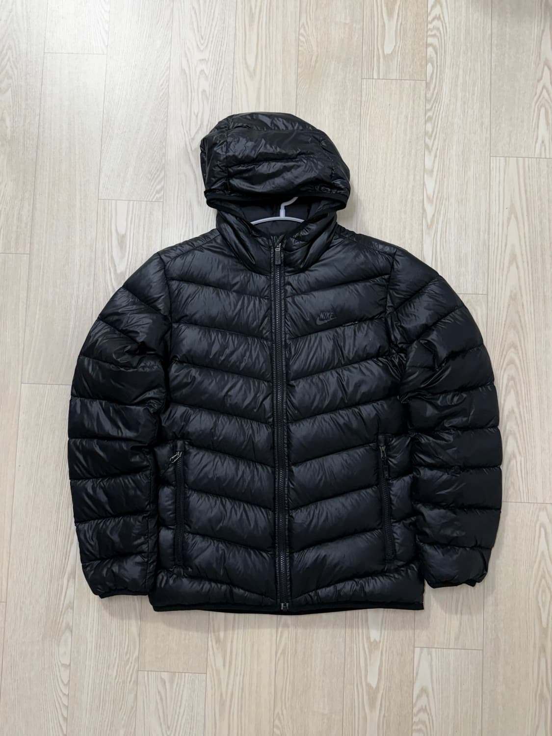 남성 S / 나이키 블랙 경량패딩 상품이미지1
