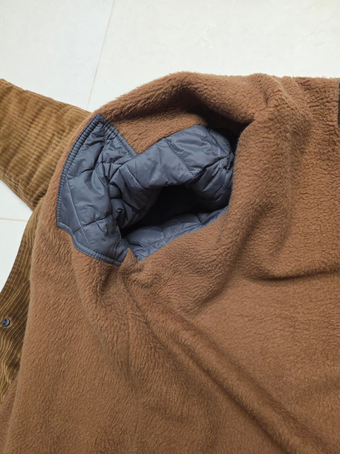 Jc penney towncraft 코듀로이 숄카라 자켓 L 상품이미지7