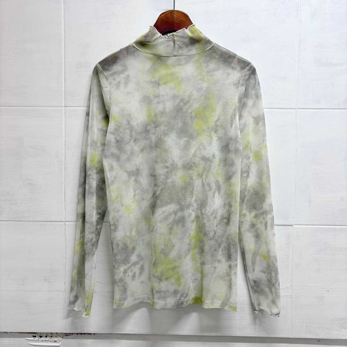 LOWRYS FARM 타이다이 시스루 롱 슬리브 탑 F JPN 상품이미지5