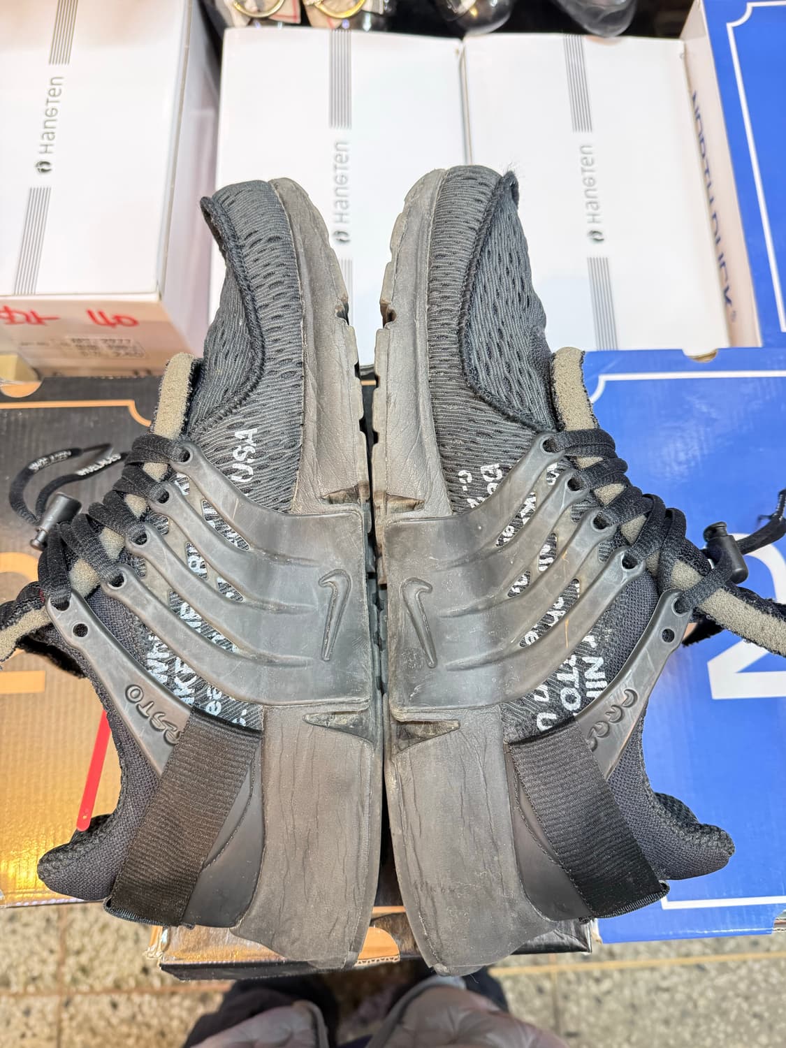 (290) 나이키 오프화이트 프레스토 블랙 상품이미지3