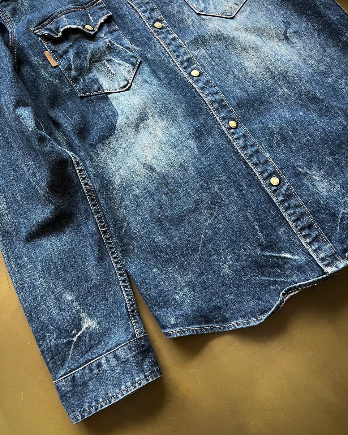 2000's Buckaroo Denim Western Shirt 상품이미지7