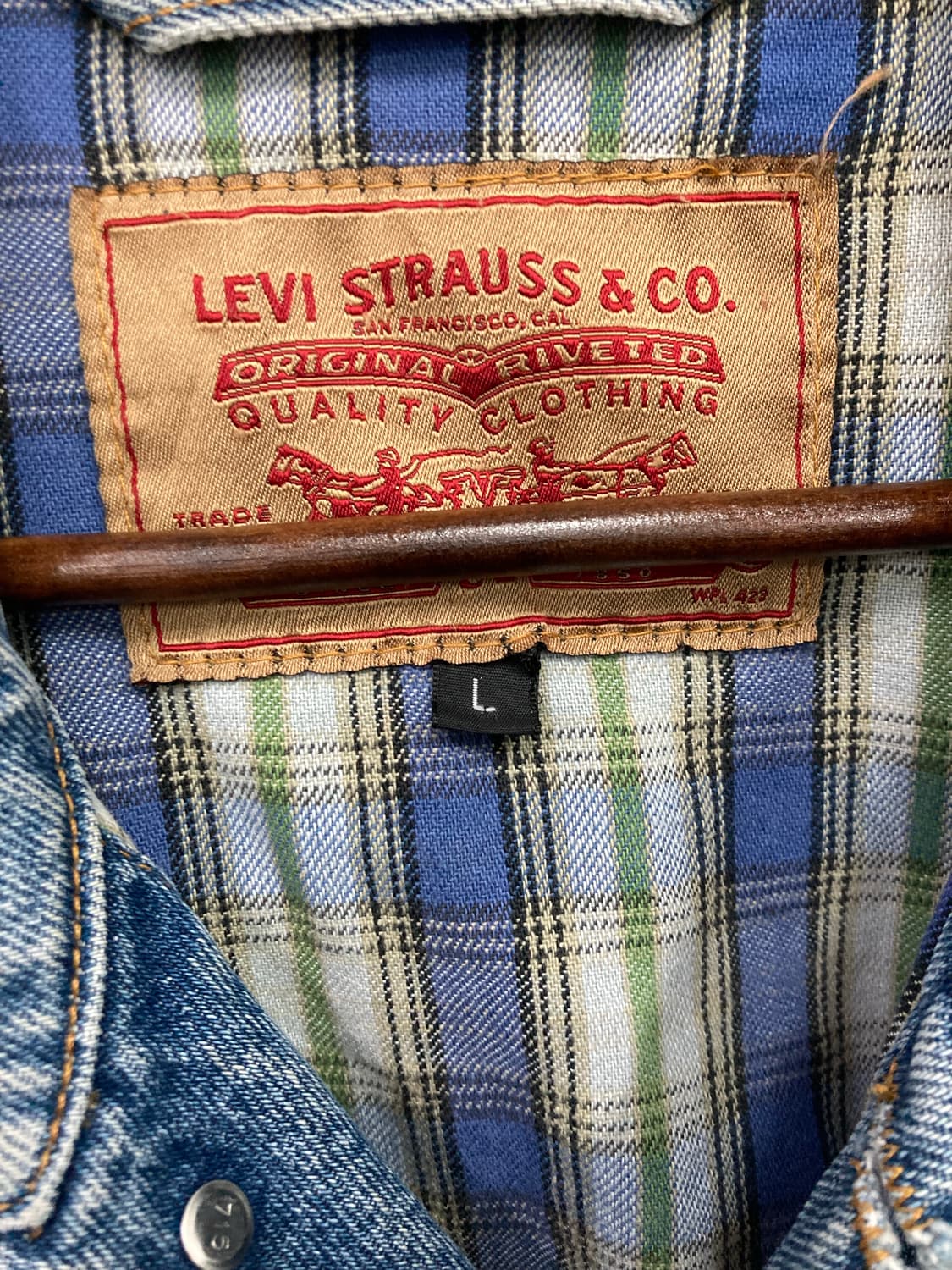 리바이스 청자켓 상품이미지3