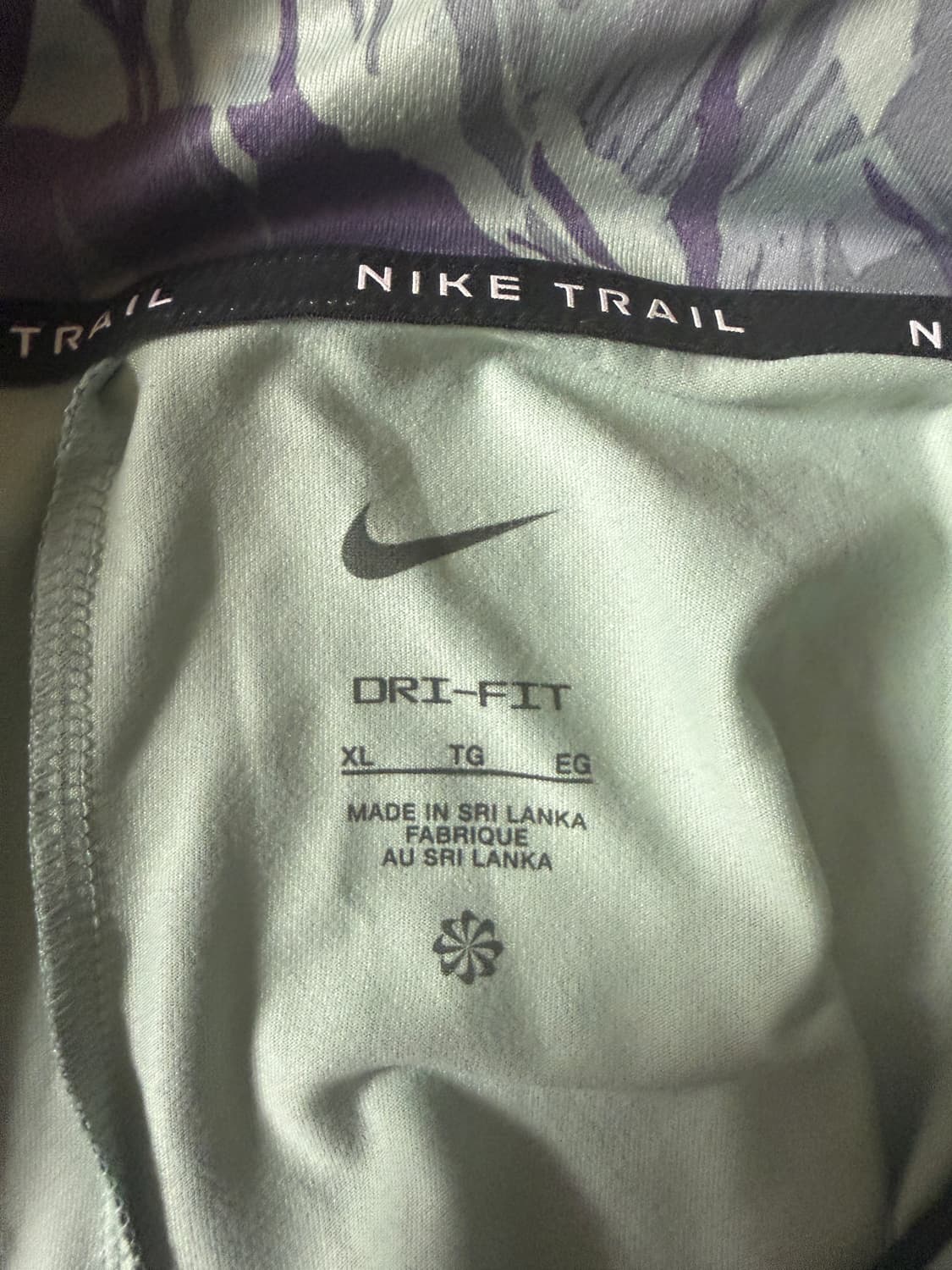 나이키 트레일 드라이핏 반집업 XL (새상품) 상품이미지7