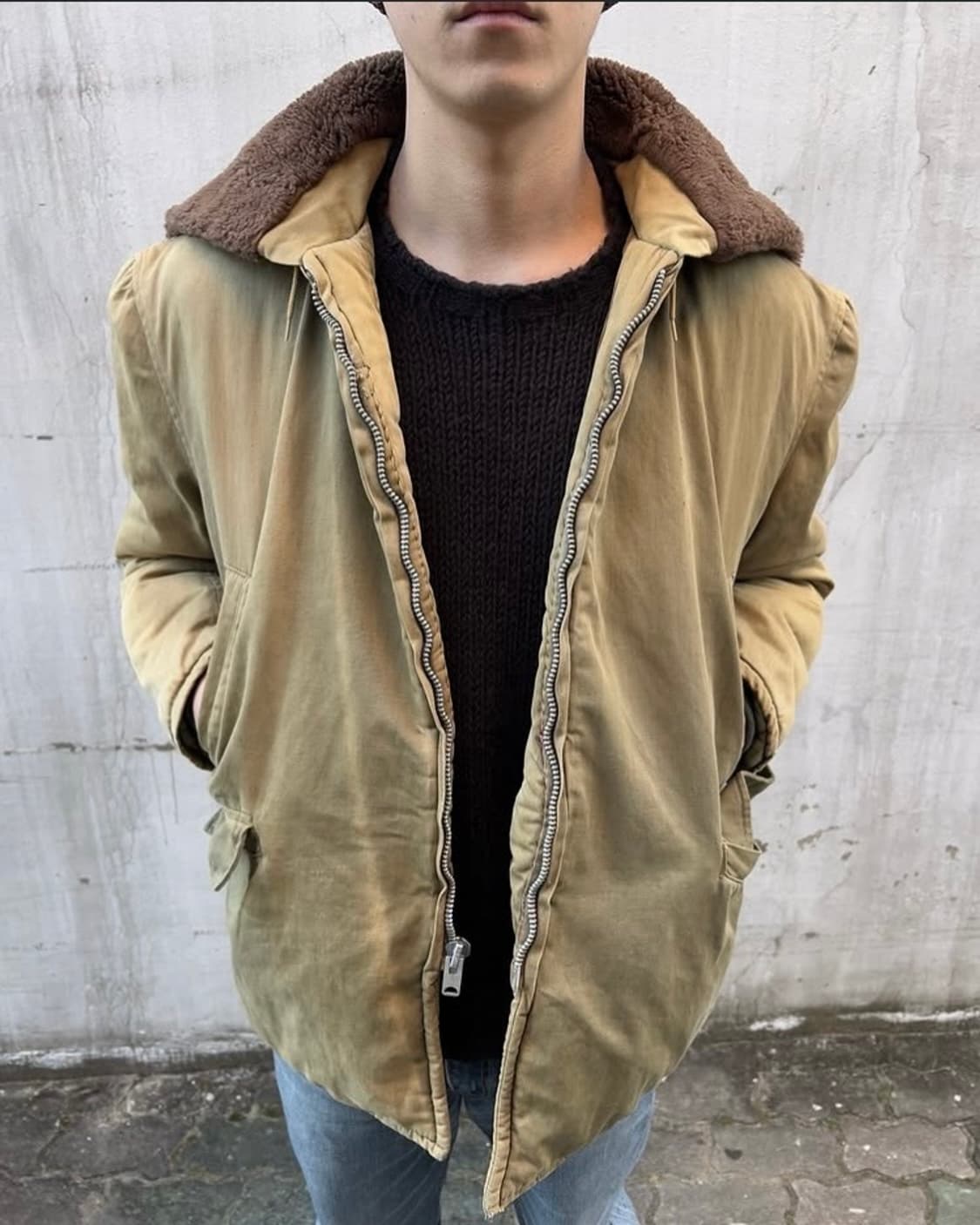 70s 선페이드 밀리터리 파카 상품이미지9