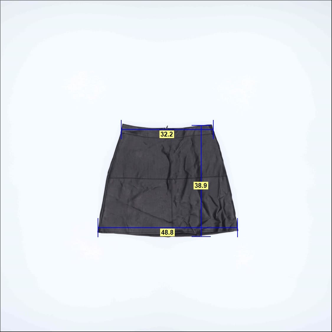 [S] 빈티지 여성 레더 스커트 치마 1205HR2 상품이미지7