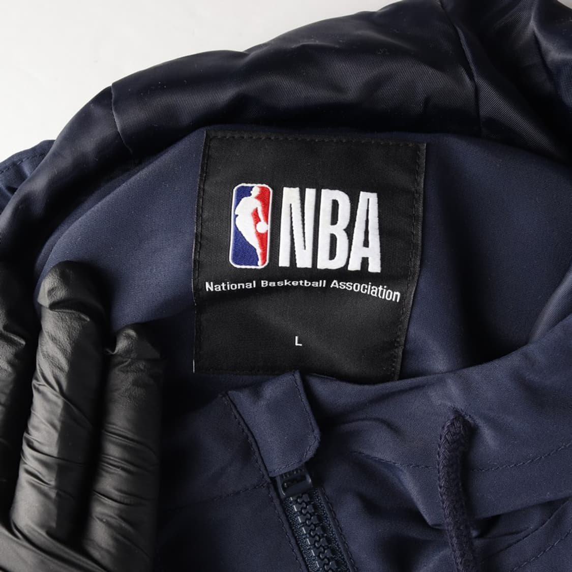 NBA 네이비 워싱턴 반집업 후드티 L 상품이미지5