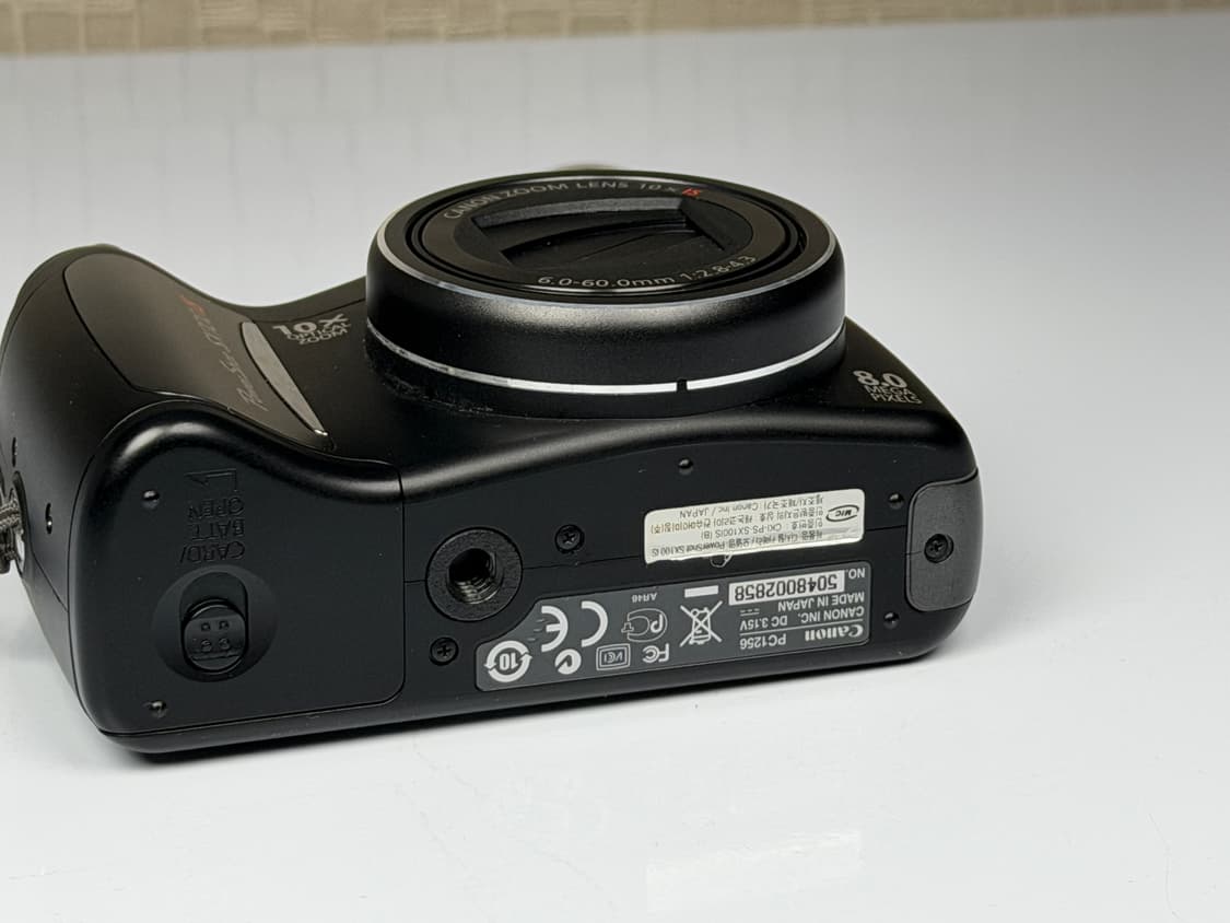 캐논 파워샷 SX 100 IS 빈티지 레트로 감성 카메라 상품이미지6