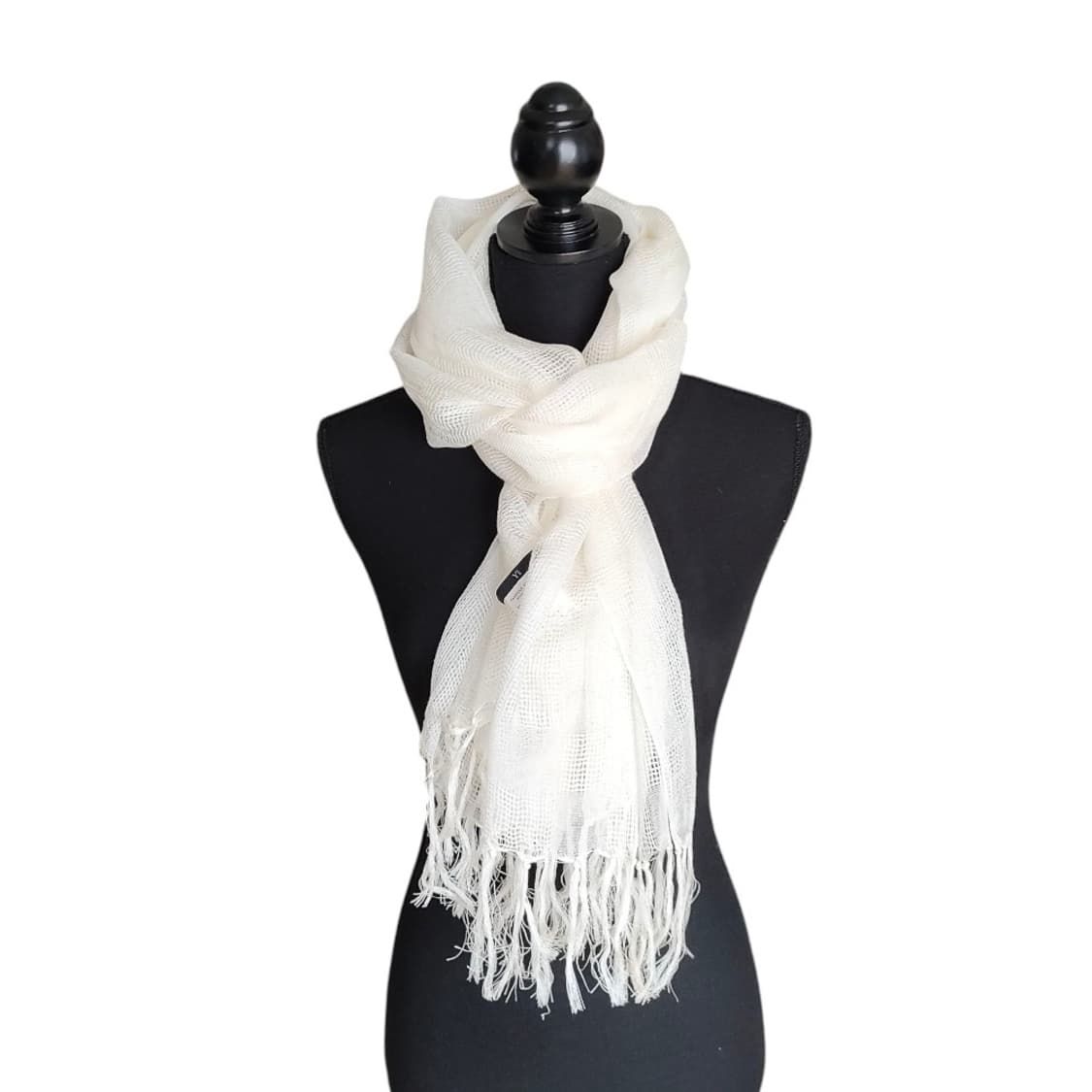 요지 야마모토 와이즈 레이디스 코튼 스톨 머플러 상품이미지3