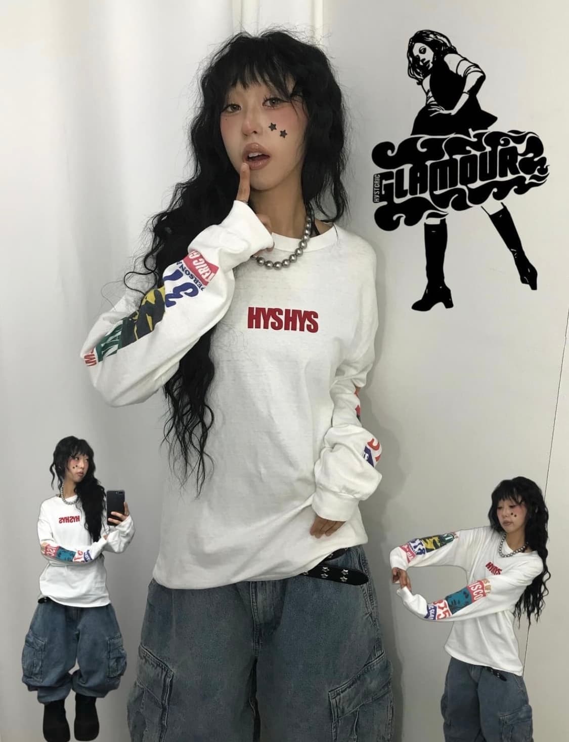 히스테릭글래머 롱슬리브 상품이미지1