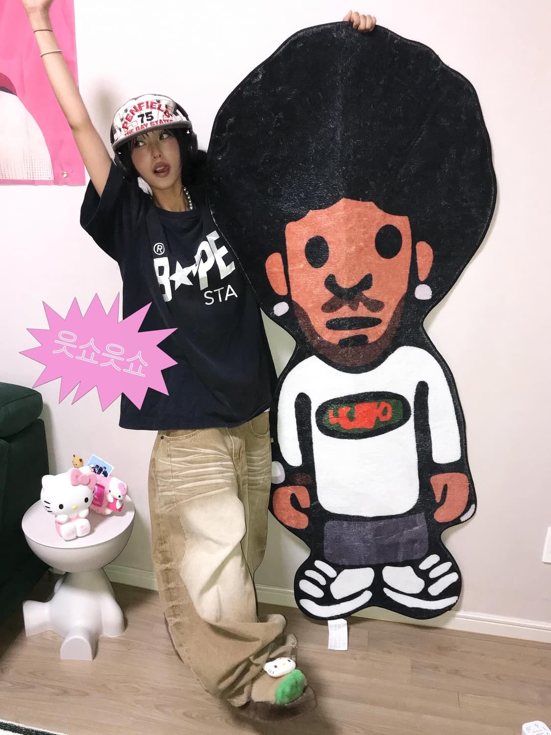 < Bape Camouflage STA Logo T-shirt  > 상품이미지5