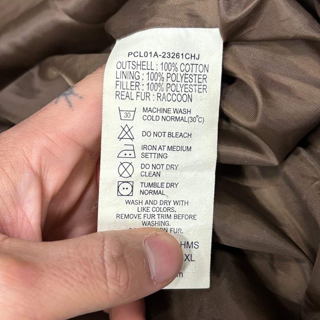 리바이스 빈티지워시드 야상패딩 V0568 상품이미지7