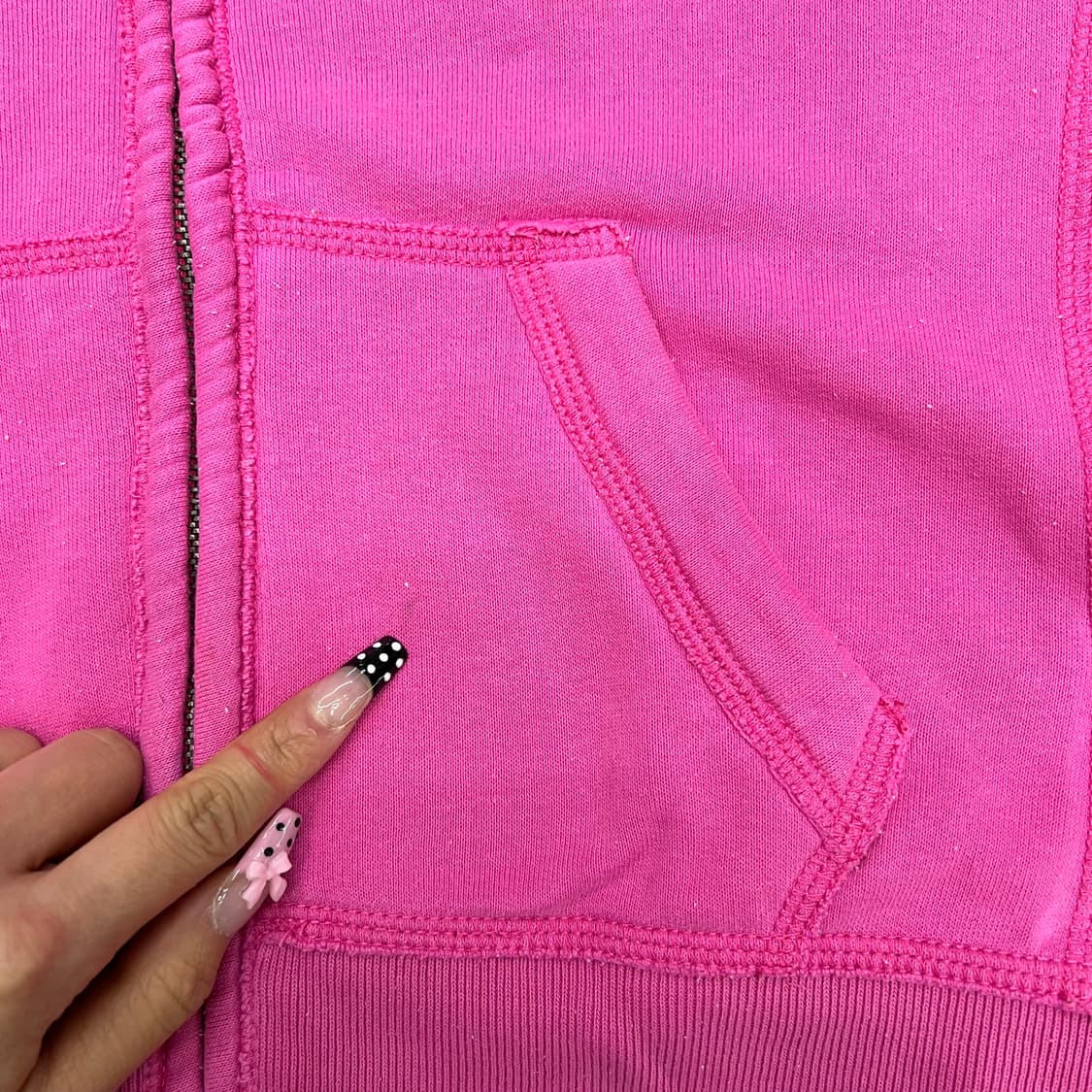 아베크롬비 핑크 후드집업 상품이미지4