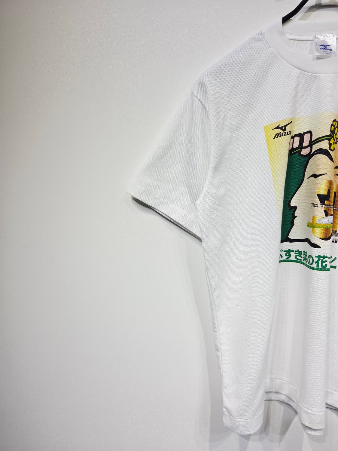 미즈노 이부스키 나노하나 마라톤 30주년 기념 화이트 티셔츠_L 상품이미지3