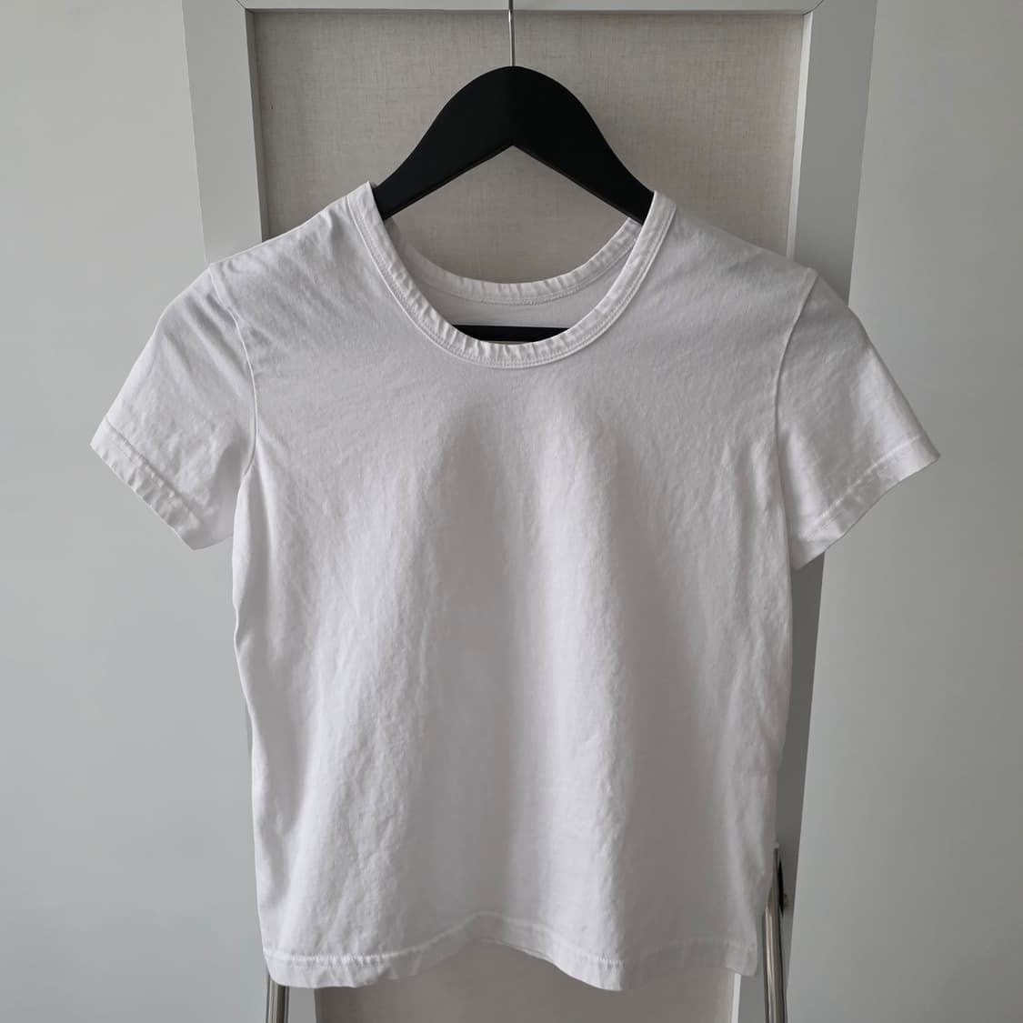 동은 레이스 하트 티 화이트 상품이미지3