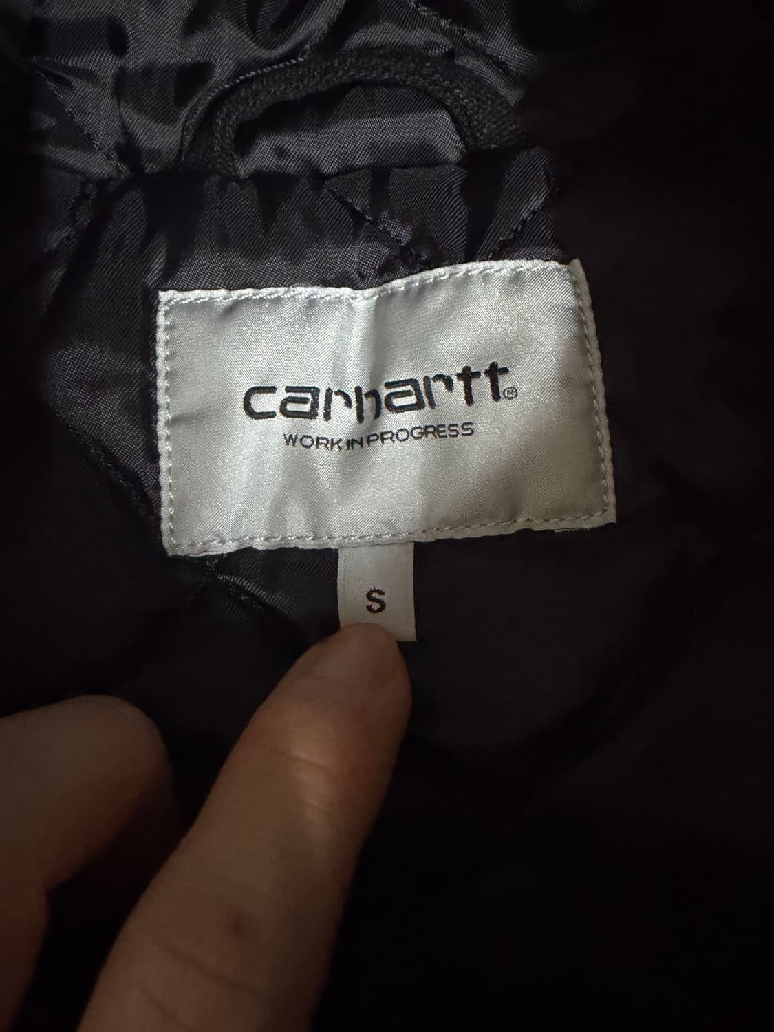 [S] 칼하트WIP 액티브 자켓 블랙 상품이미지2