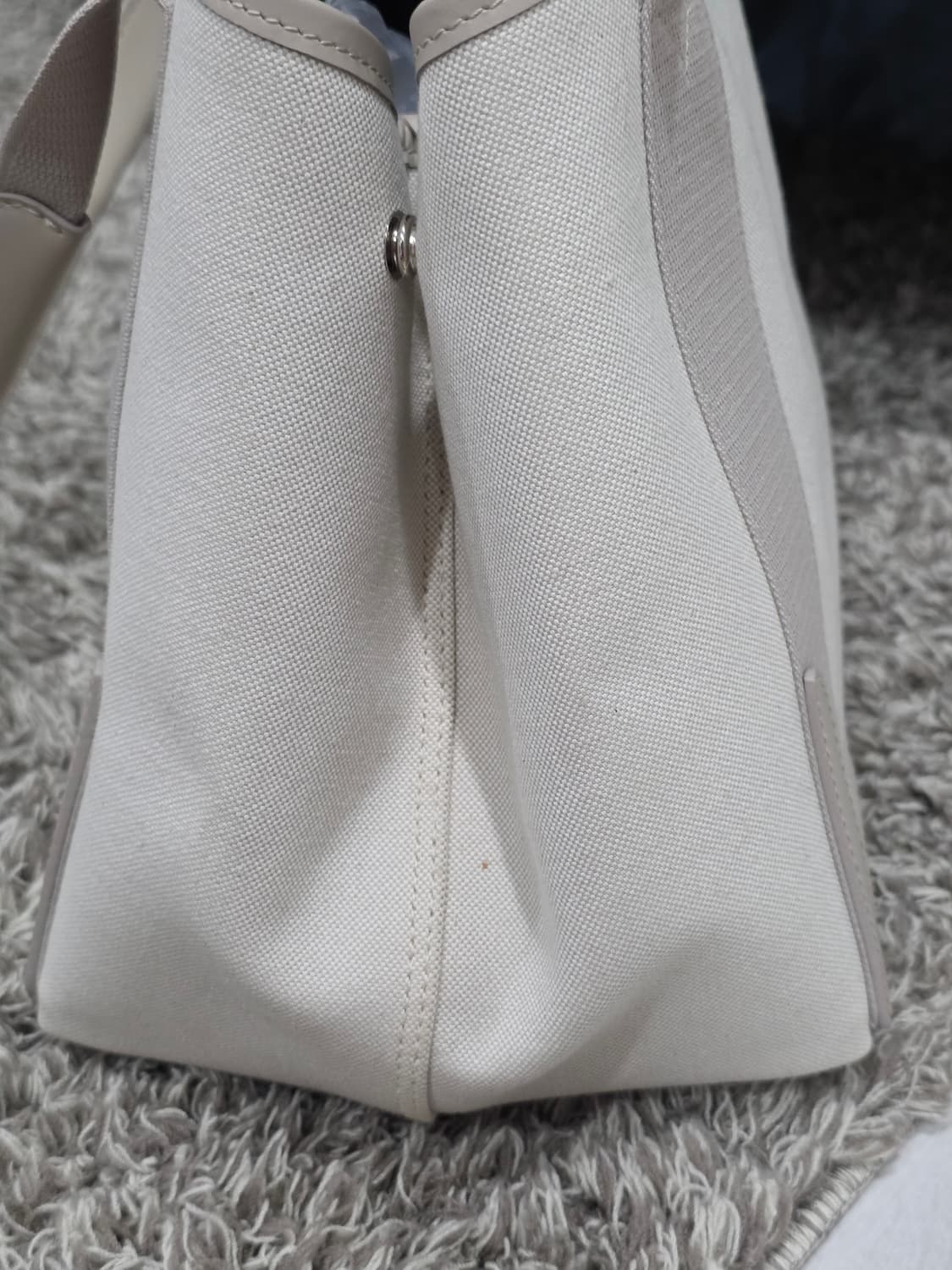 발렌시아가 카바스 토트백 스몰 s 아이보리 상품이미지7