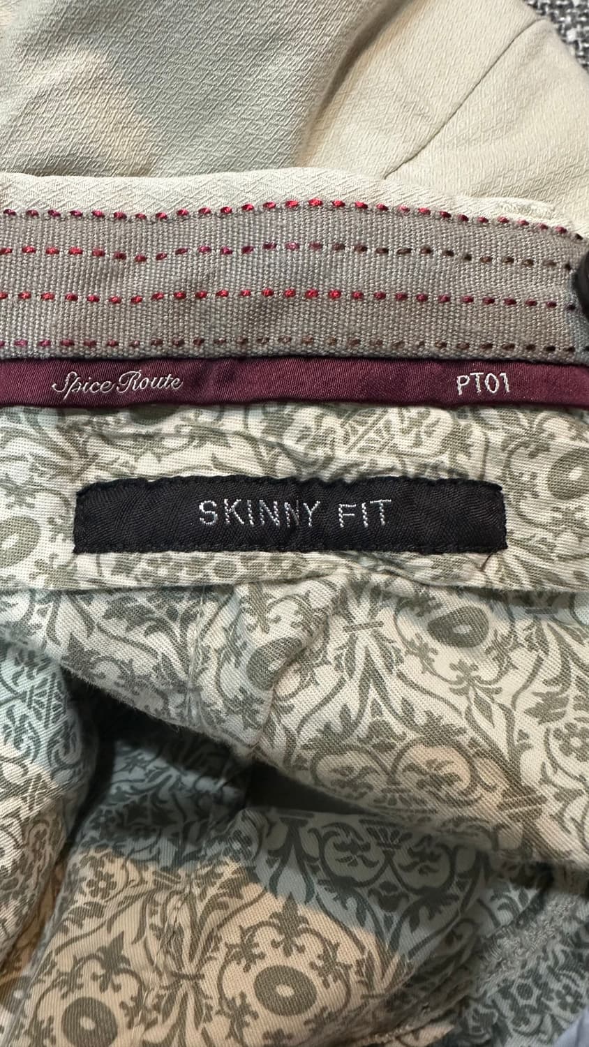 PT01 스키니핏 스트레치 남성 바지 정품 32 상품이미지3