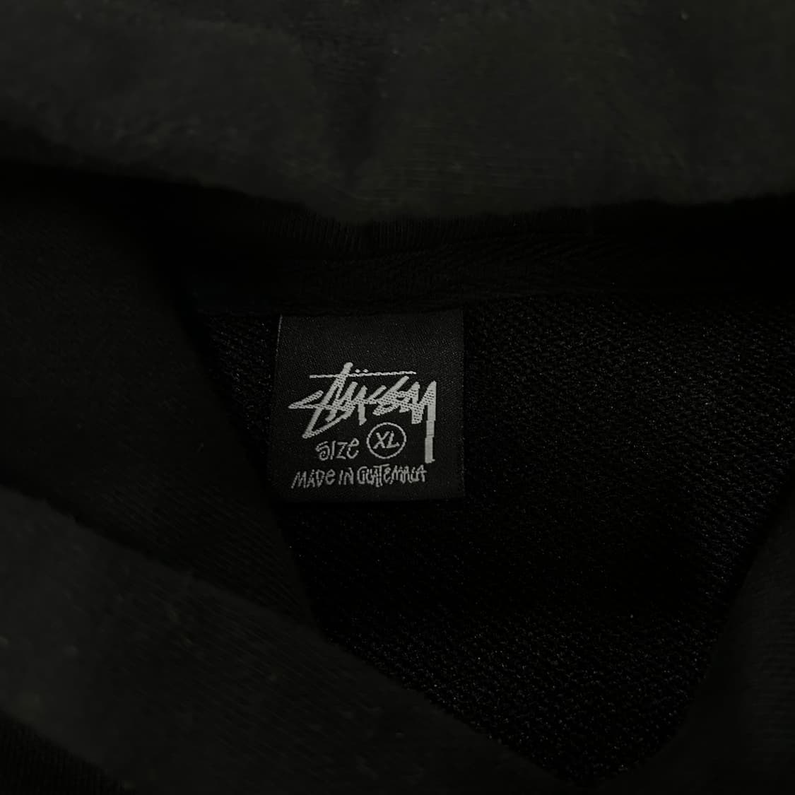 스투시 블랙 후드티  상품이미지2