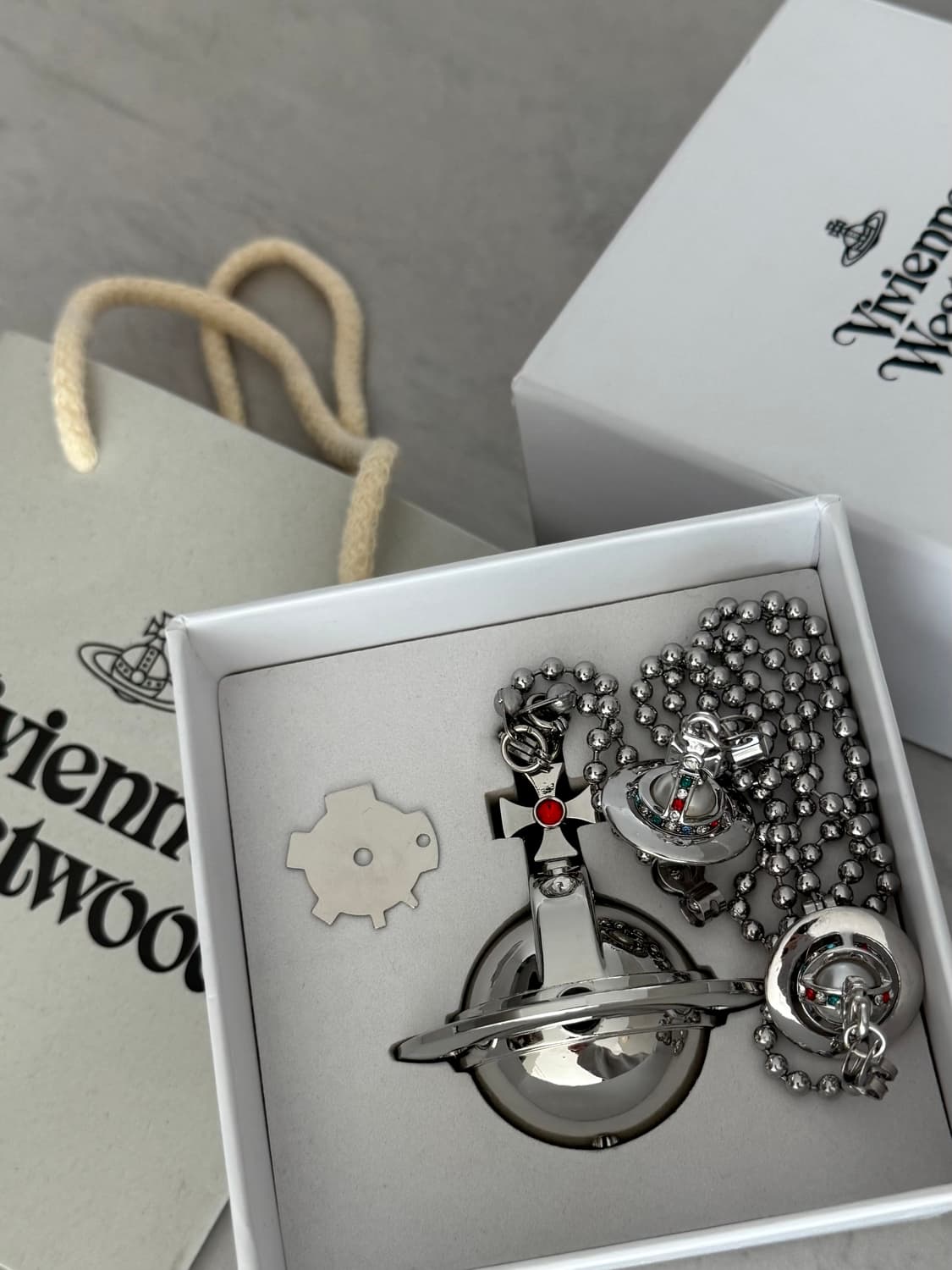 비비안웨스트우드 나나 라이터 목걸이 풀박스 상품이미지2