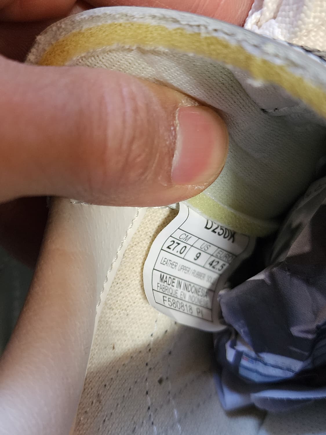 오니츠카타이거 파브레 실버 270사이즈  상품이미지7