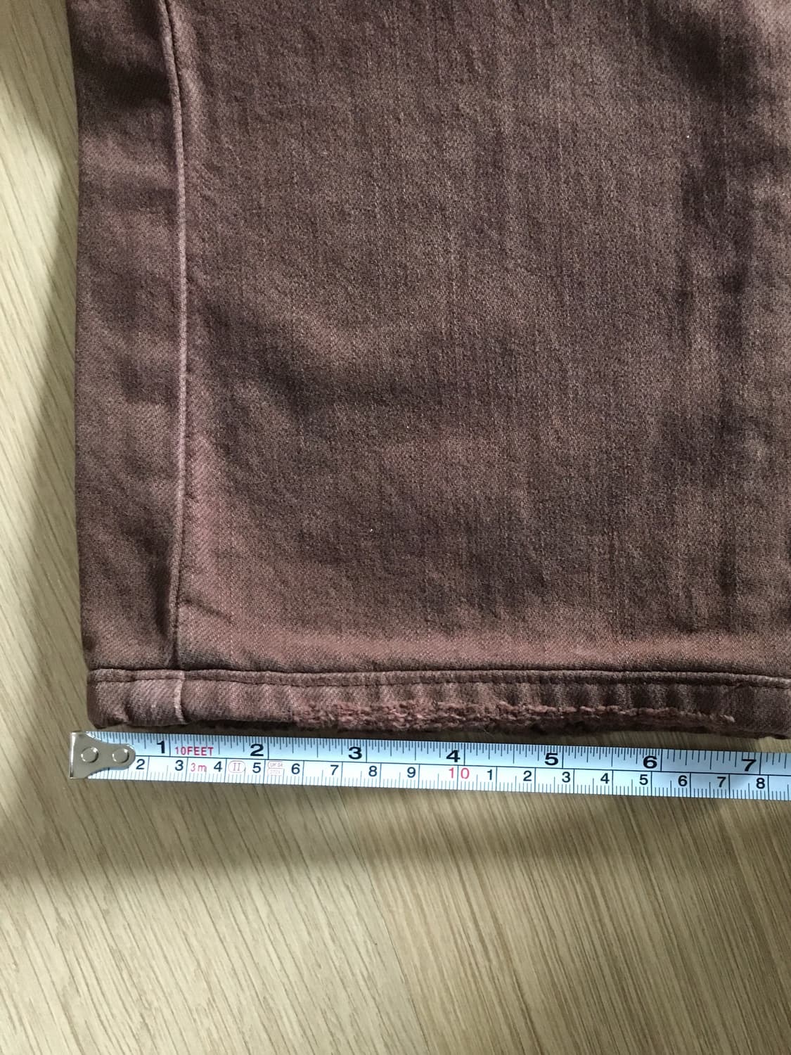 1967s 폴로 랄프로렌 Polo 자수 포인트 빈티지 코튼 팬츠 브라운 상품이미지8