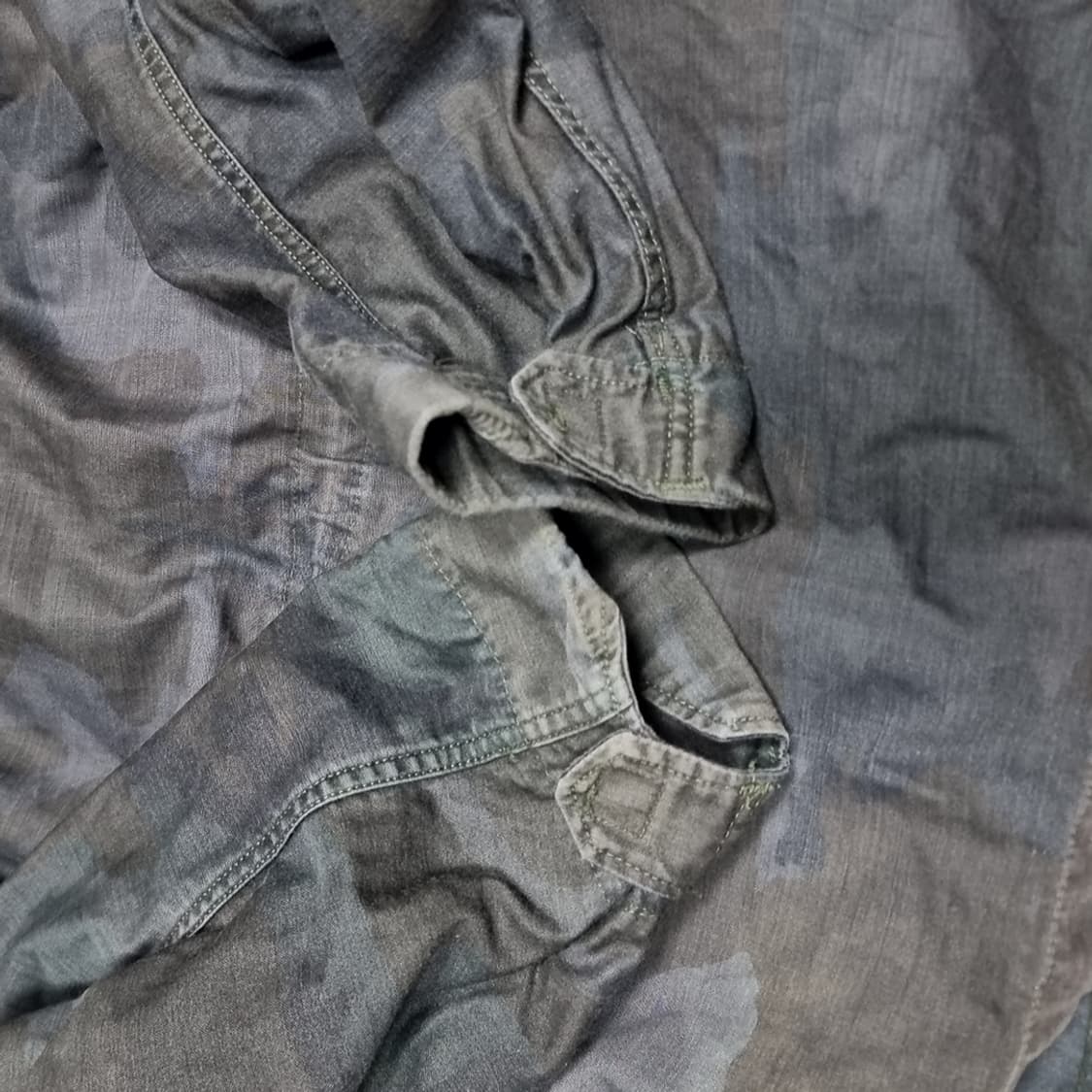 미군 우드랜드 블랙염색 m65 야상 자켓(라지레귤러) 상품이미지9