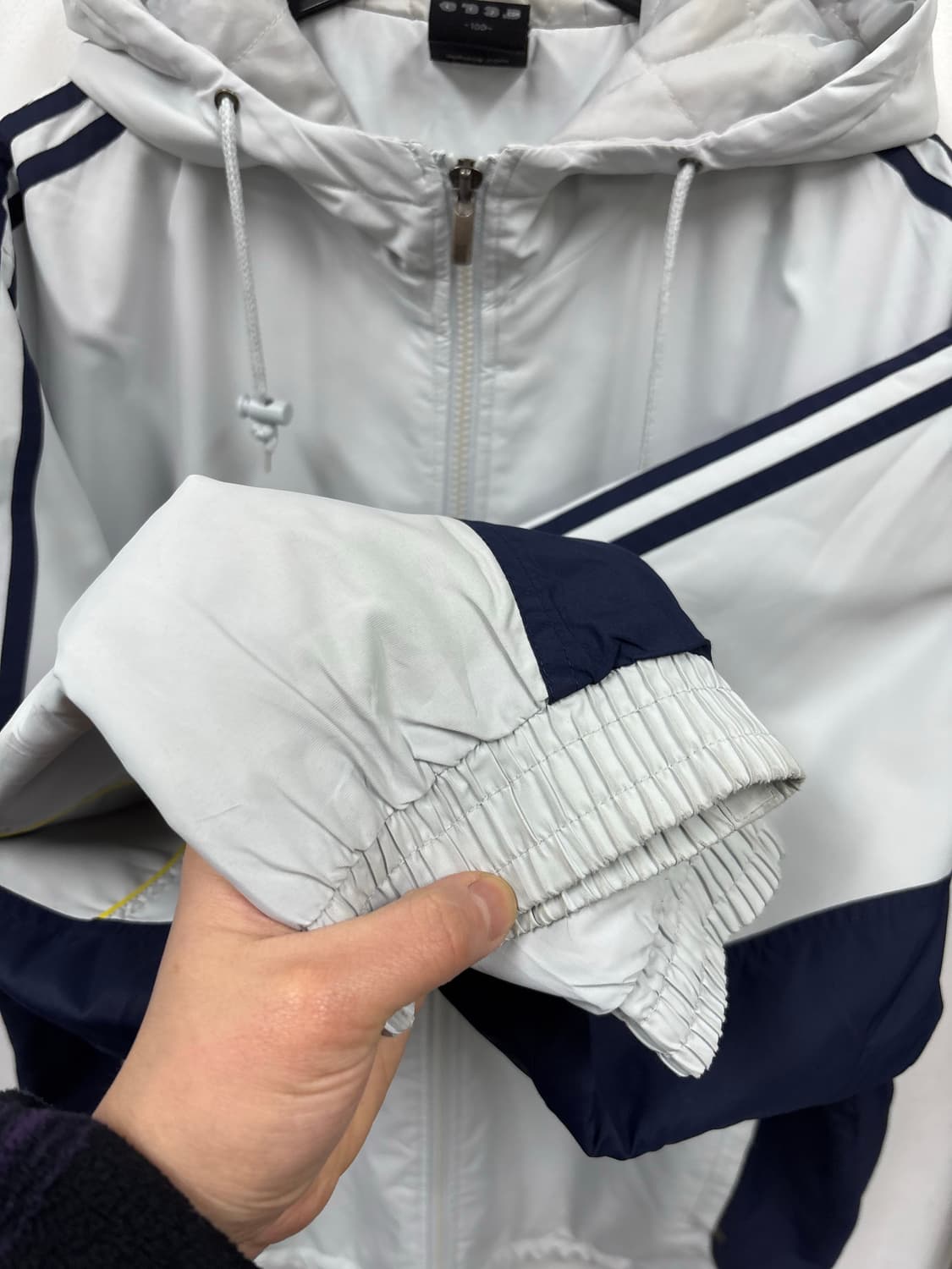 아디다스 누빔 올드스쿨 후드점퍼 상품이미지5