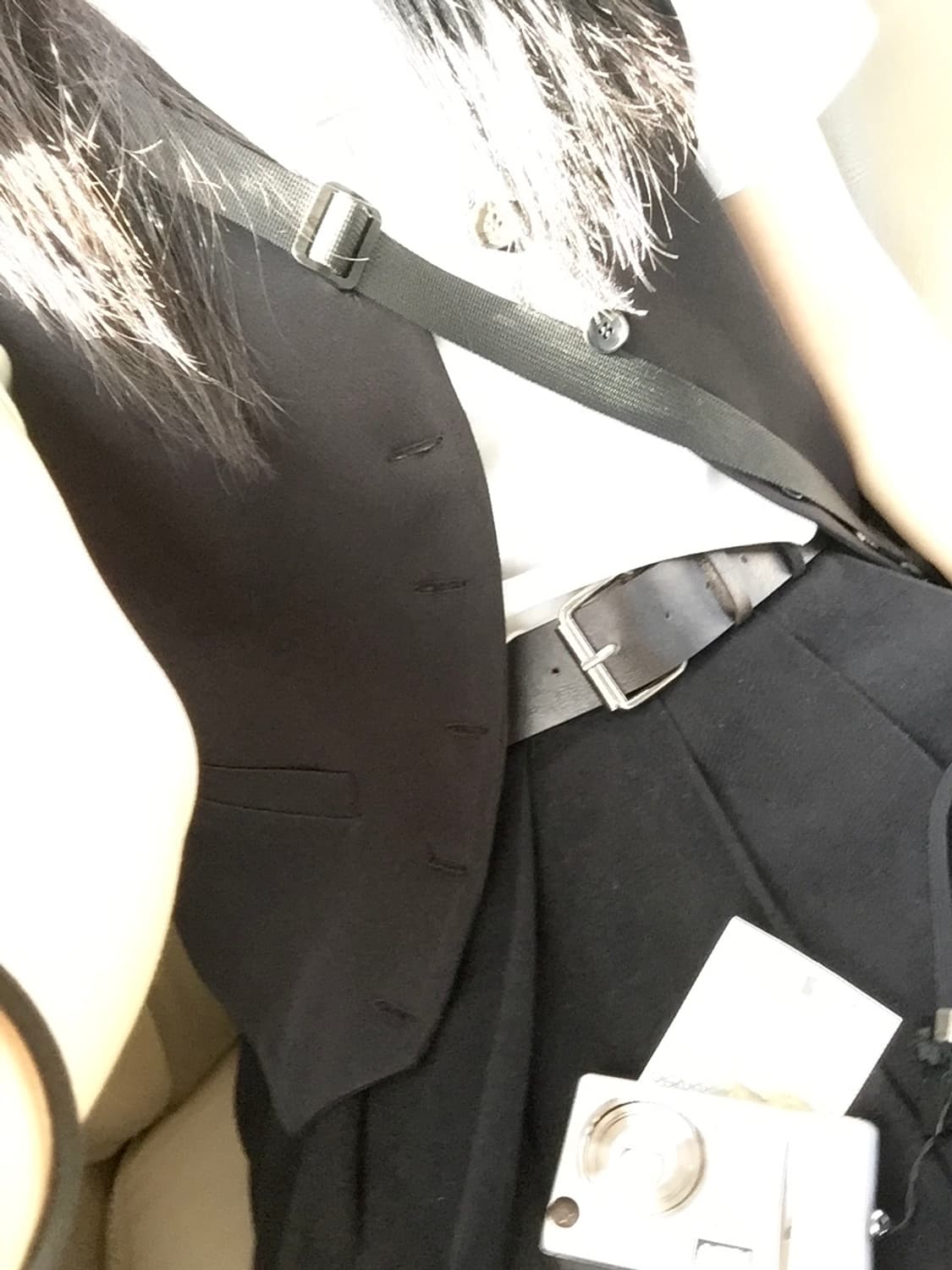 KANE BELT PLEATS SKIRT 상품이미지1