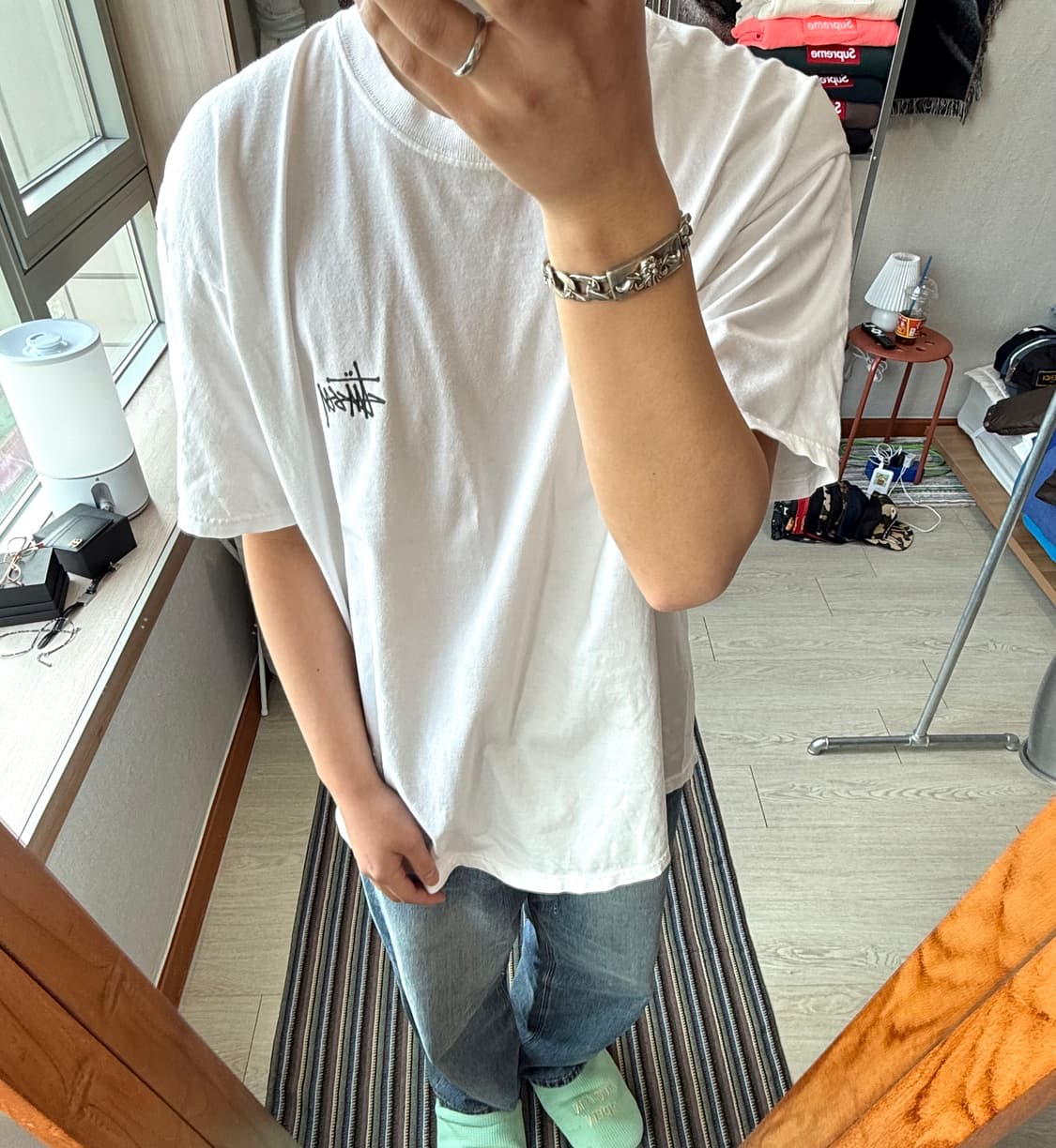 스투시 베이직 반팔 티셔츠 상품이미지1