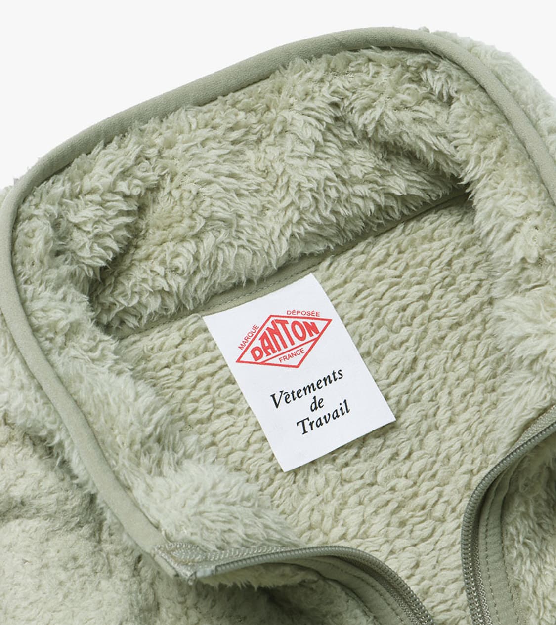 DANTON - HIGH NECK FLEECE ZIP UP 상품이미지5