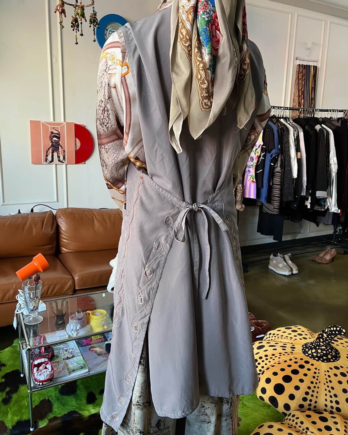 JAGANNATH Indian Oriental Stitch Apron 상품이미지3