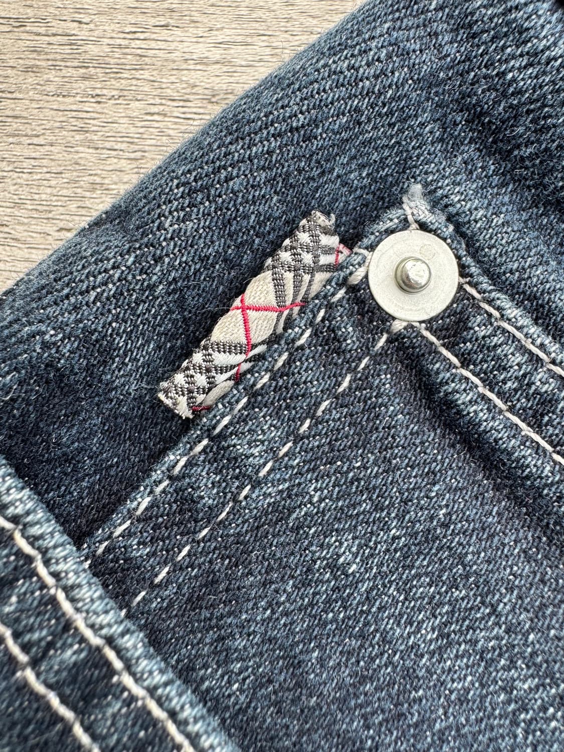 90s 버버리 데님팬츠 상품이미지3