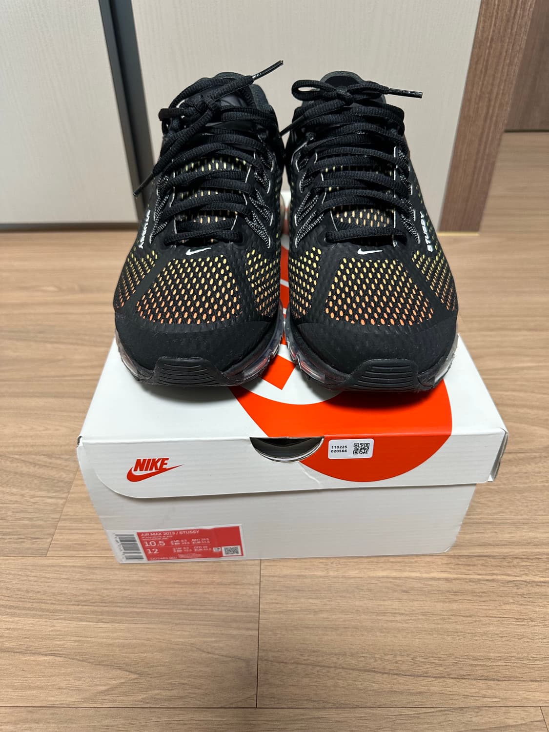 285 나이키 x 스투시 에어맥스 2013 블랙 상품이미지3