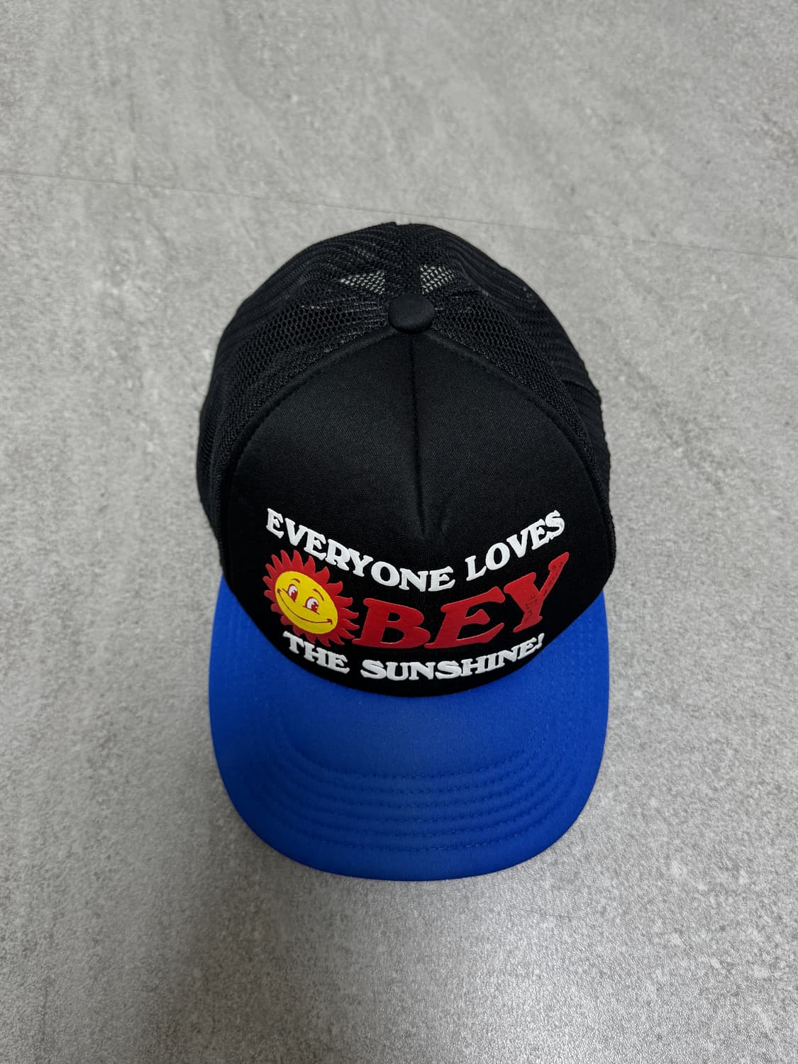 OBEY 볼캡 블랙/블루 상품이미지1