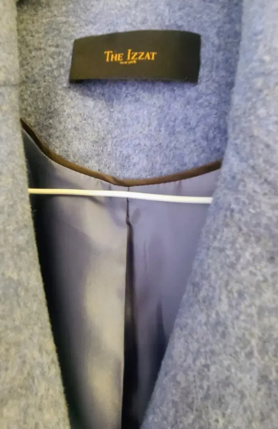 The Izzat 그레이블루 울 코트 상품이미지2