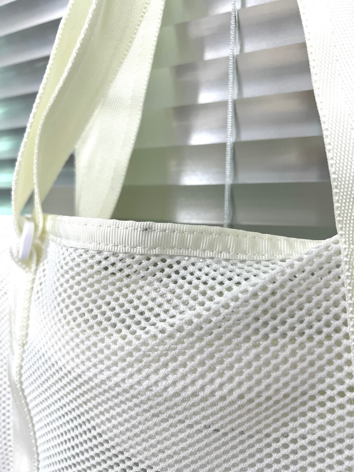 PORTER - MESH SHOULDER TOTE BAG (White) 상품이미지9