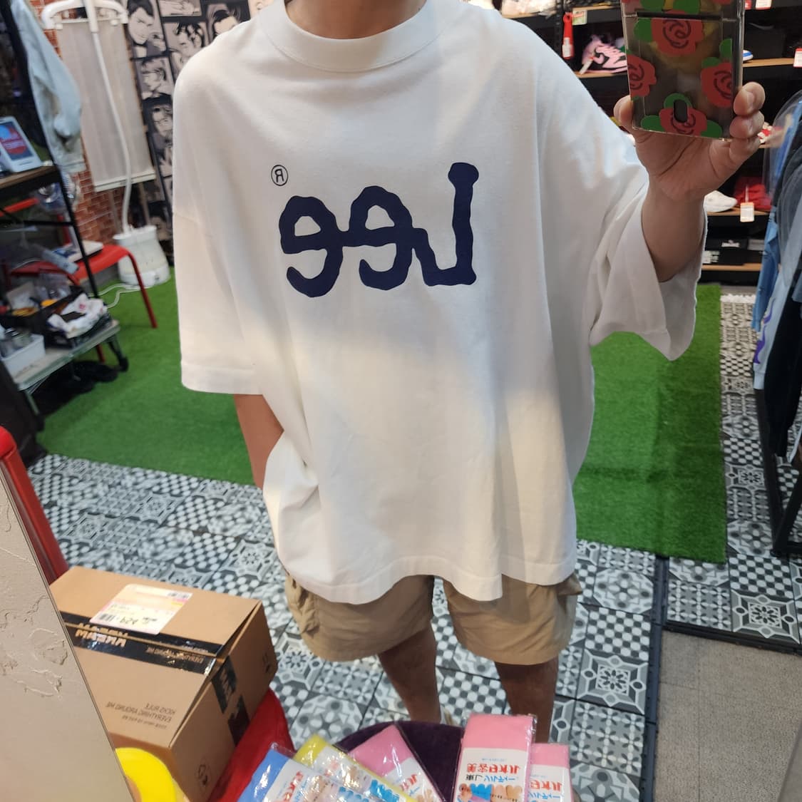 LEE 프리미엄 저지 헤비코튼 슈퍼사이즈 xxxxl 상품이미지2