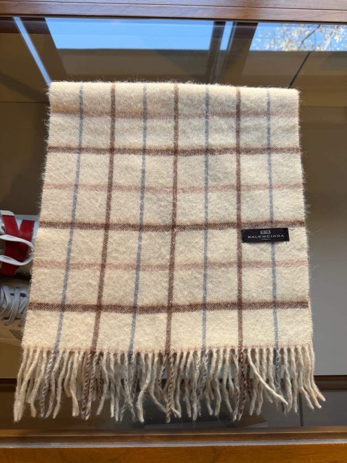 발렌시아가 캐시미어 혼방 머플러 상품이미지5