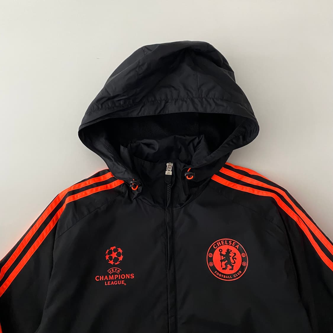 90) 아디다스바람막이 오렌지 후드바막 첼시 A1432 상품이미지4