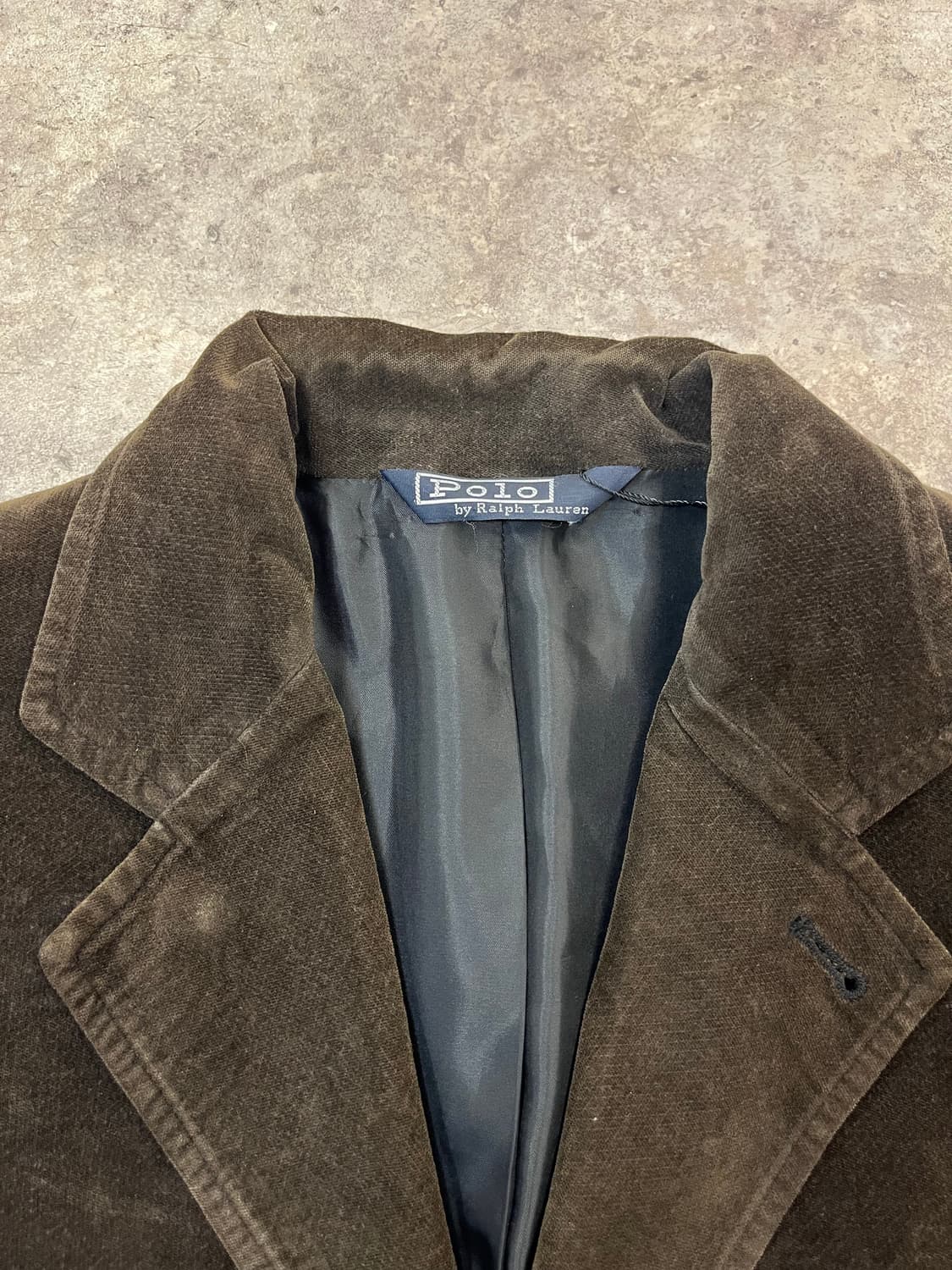 폴로 랄프로렌 벨벳 자켓 브라운 #csz1887 상품이미지3