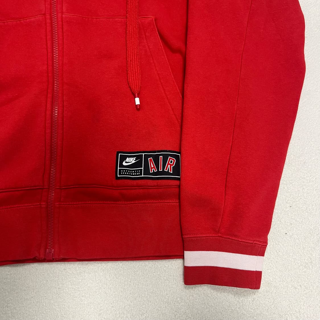 Nike Air red hood zip-up 상품이미지8