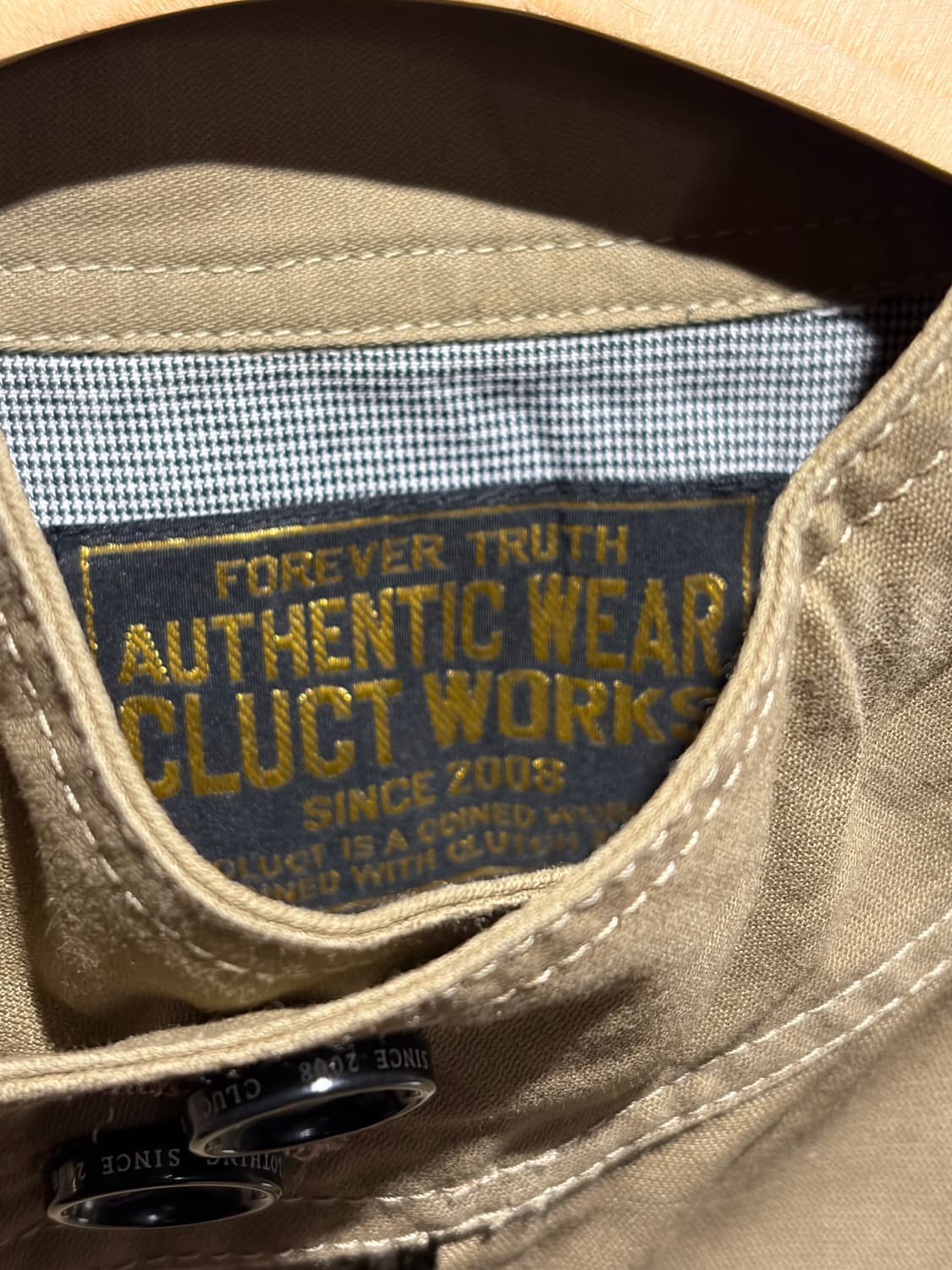 Cluct real clothing jacket / 클럭트 바이커 자켓 상품이미지8