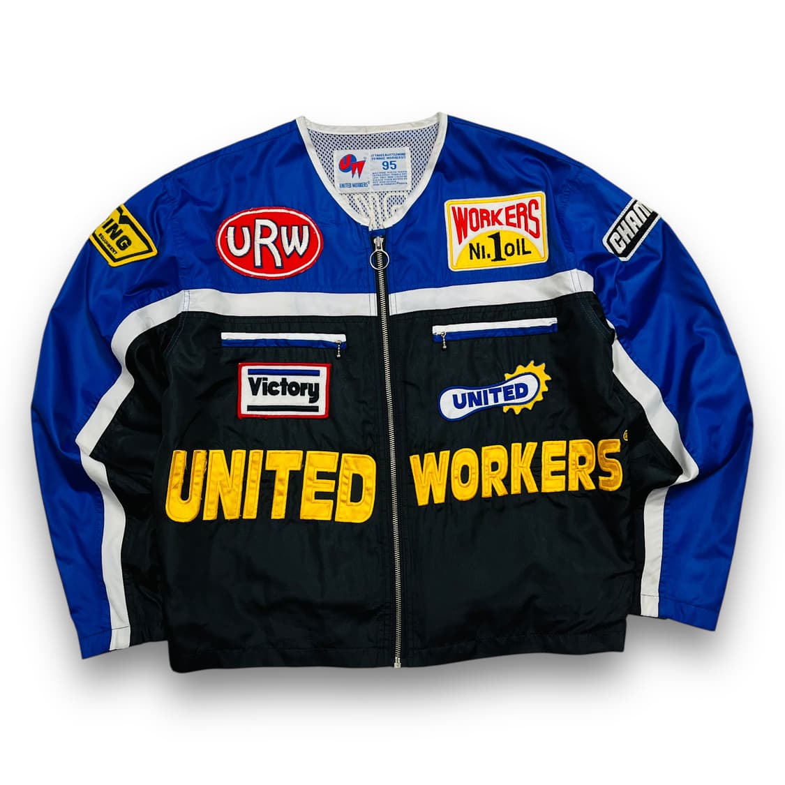 UNITED WORKERS Multi-Patch Racing Jacket 상품이미지3