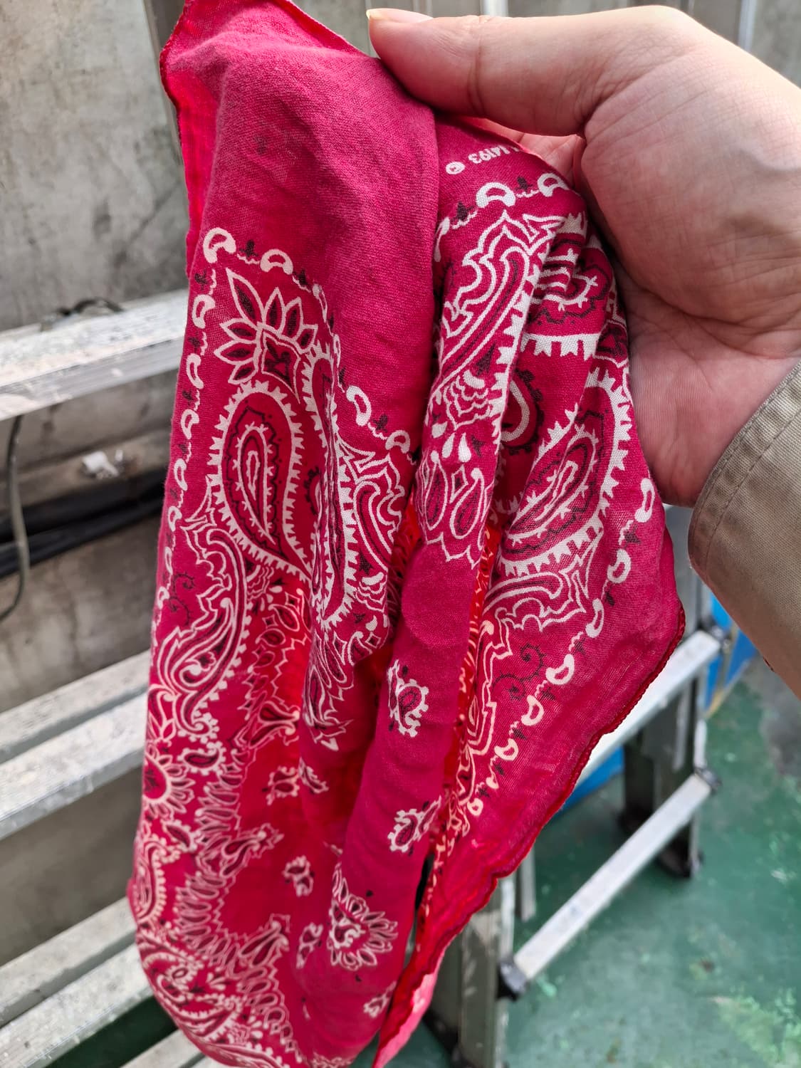 빈티지 페스트컬러 반다나 rn14193 usa 상품이미지2