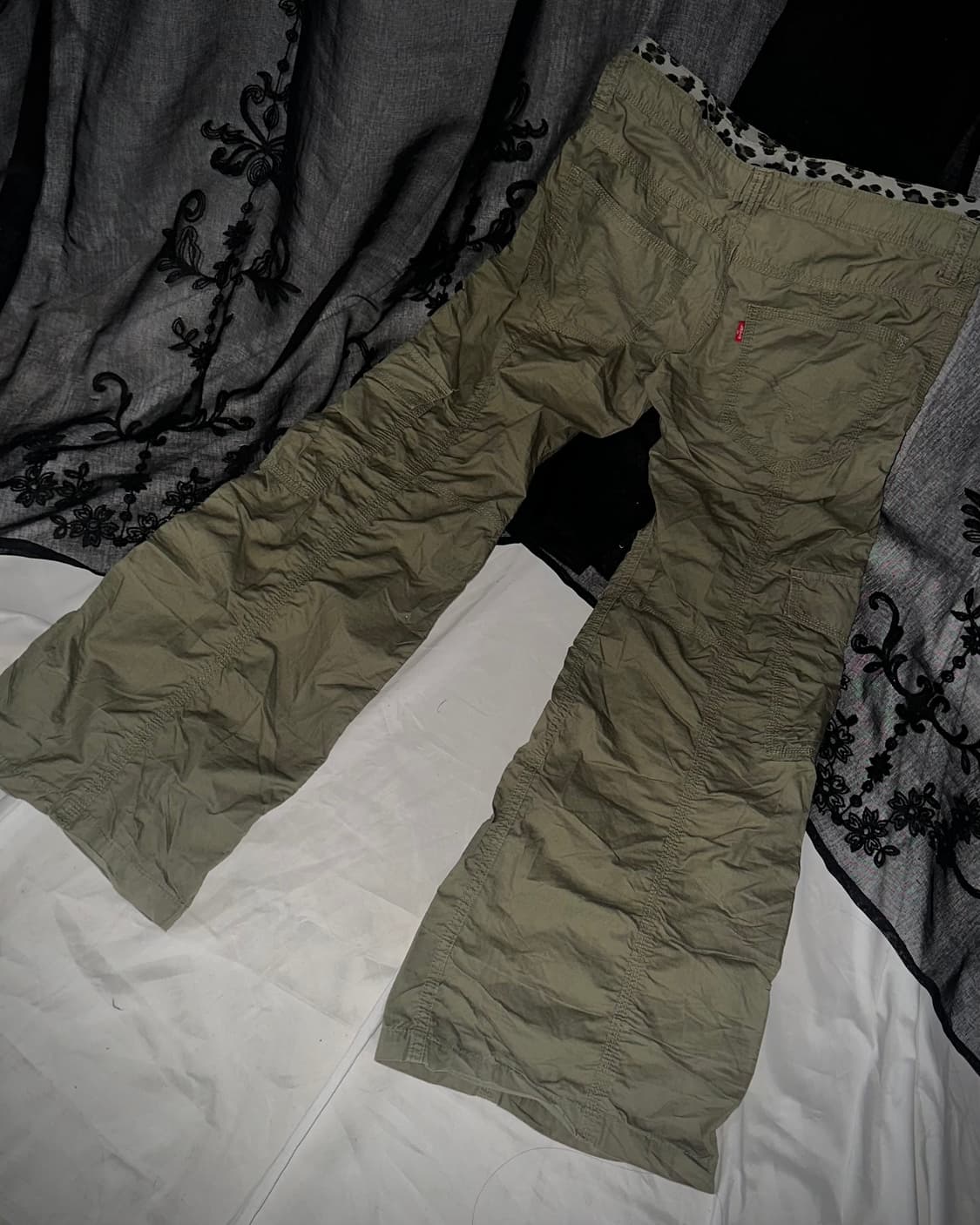 Khaki cargo pants 상품이미지4
