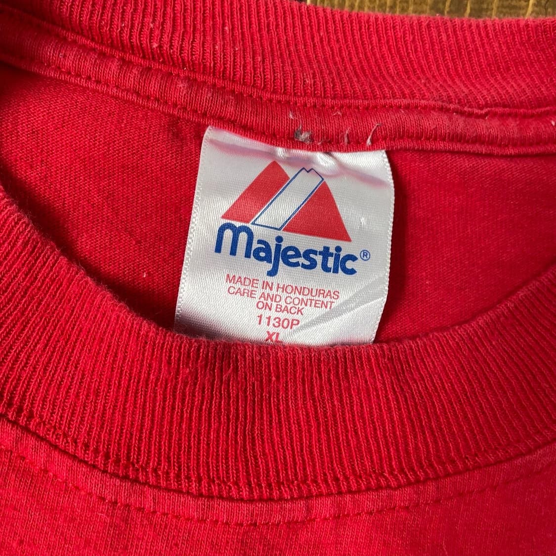 마제스틱 보스턴 레드삭스 파펠본 티셔츠 2XL 상품이미지4