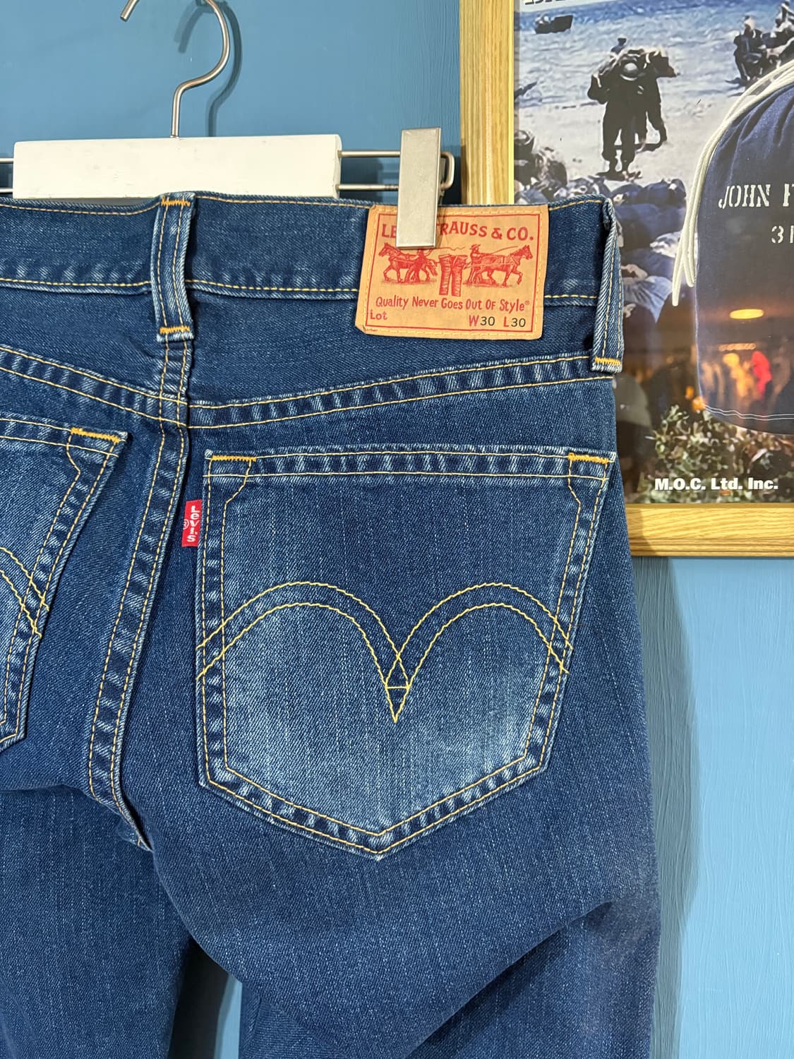 00‘s Levis Type 1 Real Loose denim pant 상품이미지7