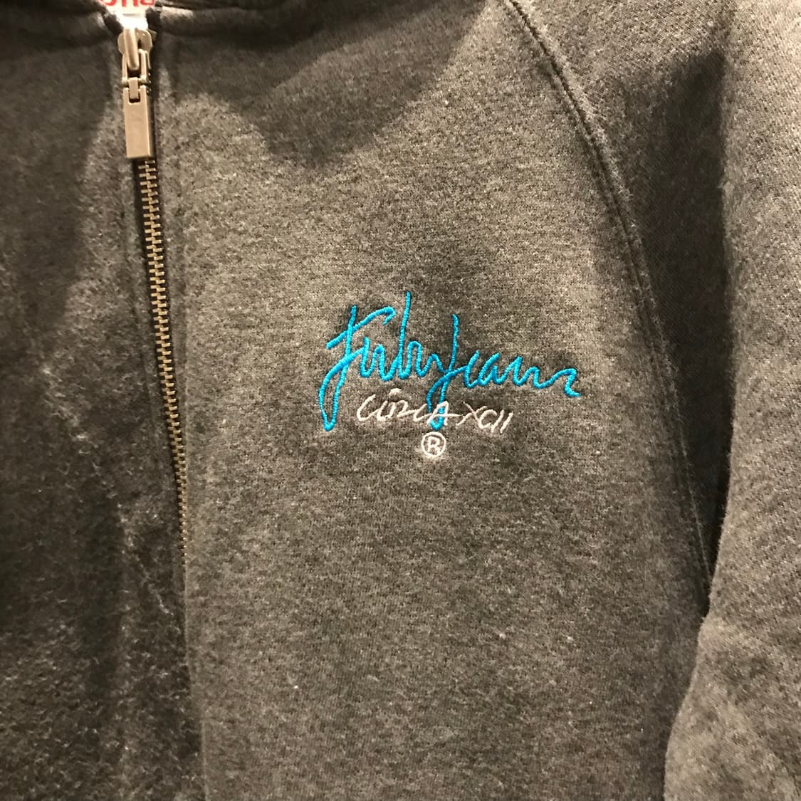 Fubu 후부 그레이 기모 후드집업 상품이미지5